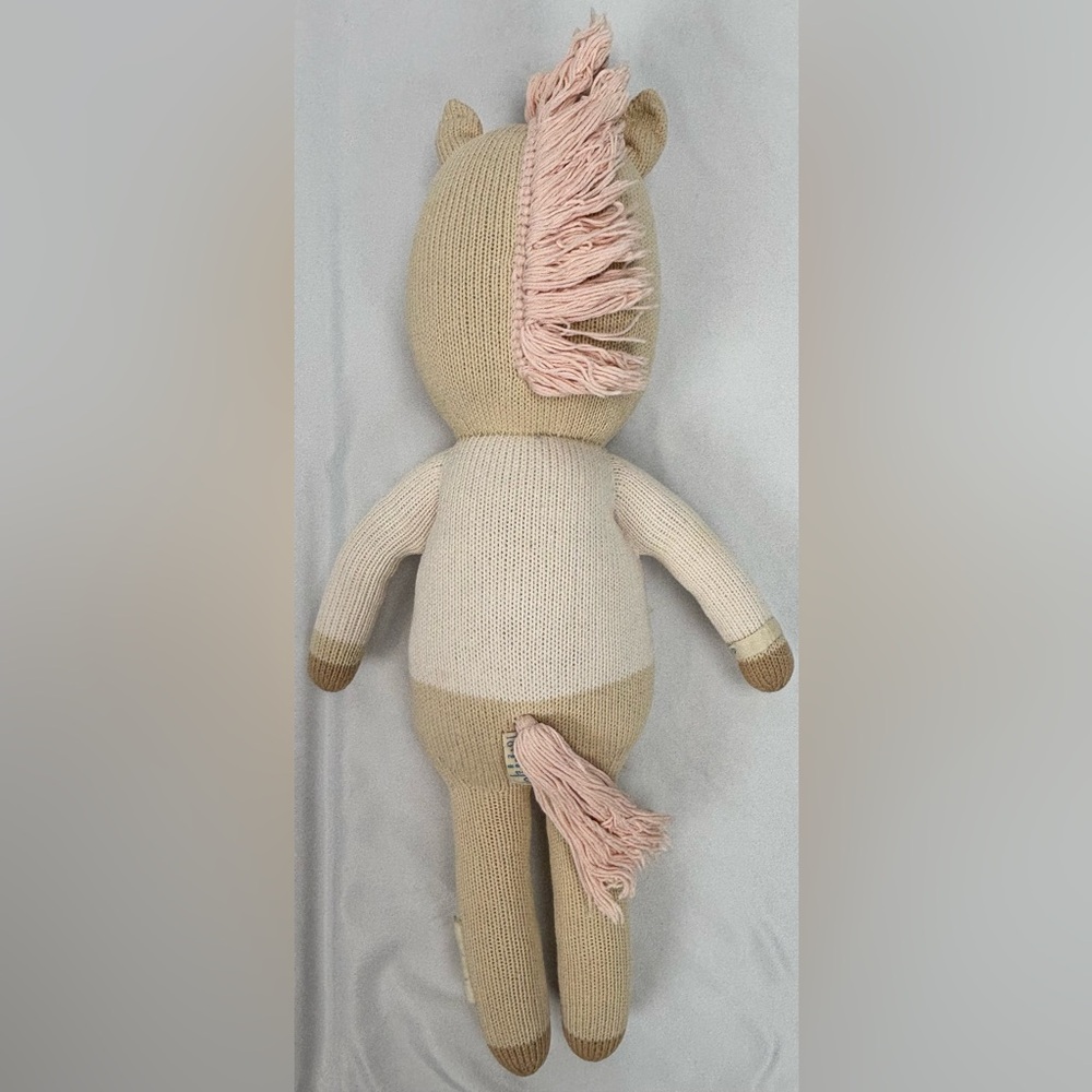 Cuddle and Kind Zara Unicorn Sweater 20” Knit Plush Stuffed Animal - Picture 2 of 4